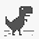 Chrome Dino Game -- Running T-Rex